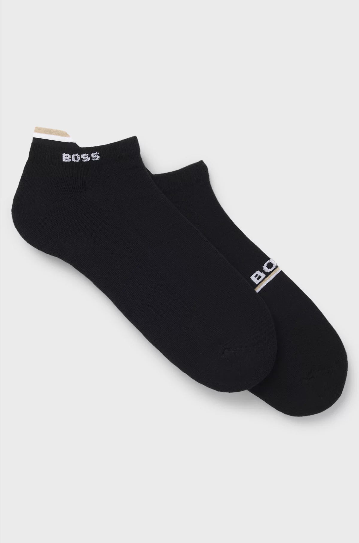 TWO-PACK OF ANKLE-LENGTH SOCKS WITH LOGOS
