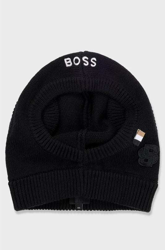 KNITTED DOG HAT WITH DOUBLE B MONOGRAM